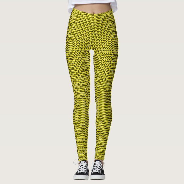 Legging Micro Chevron ZigZag (Front)