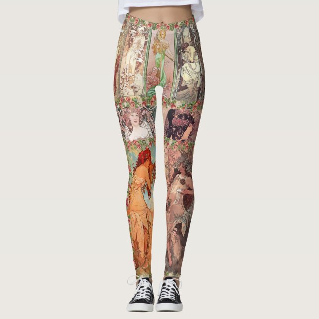 Legging Mucha art (Front)