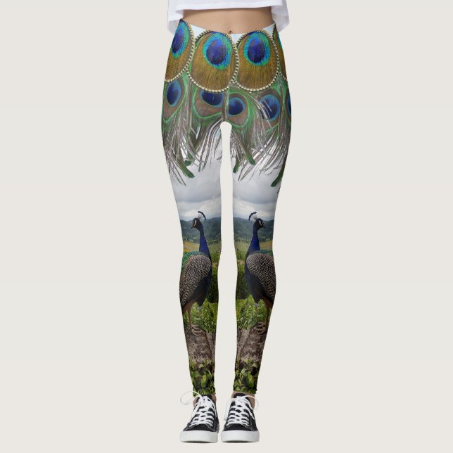 legging peacock (Front)
