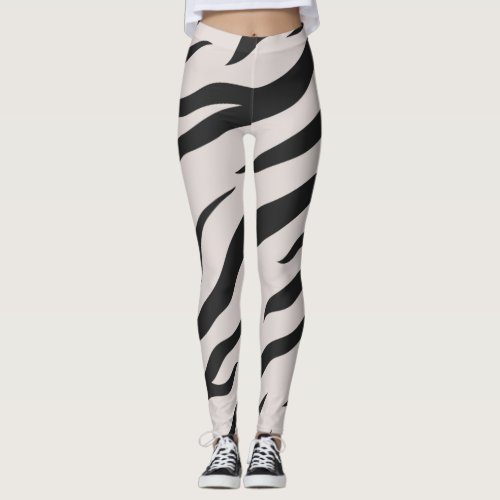Legging Zebra Animal Legging for Women