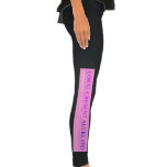 coral cresent  Leggings