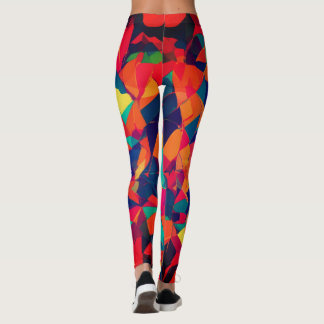 Leggings Abstract colorful design