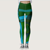 New Wave Guy 80s Music pop Fashion Art Leggings