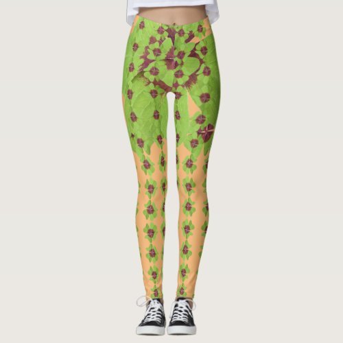 Leggings _All Clover_ed Up_St Patricks