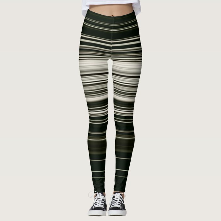 nike black leggings with white stripes