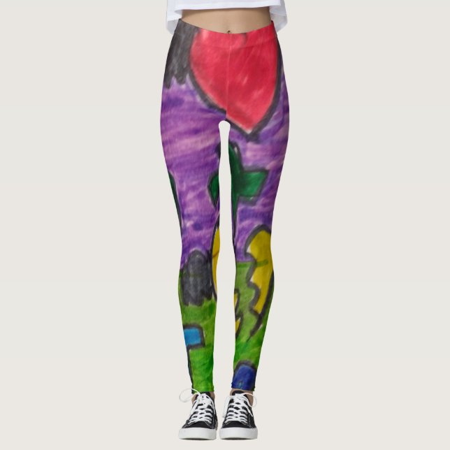 Leggings by Snowie Schrode (Front)