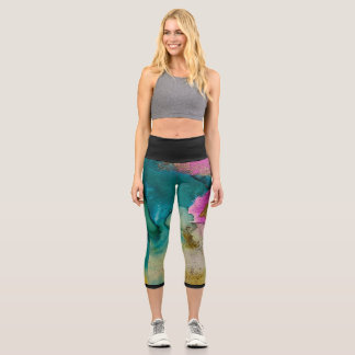 Leggings Capri Legging Artistic by Lyla FERRARIS