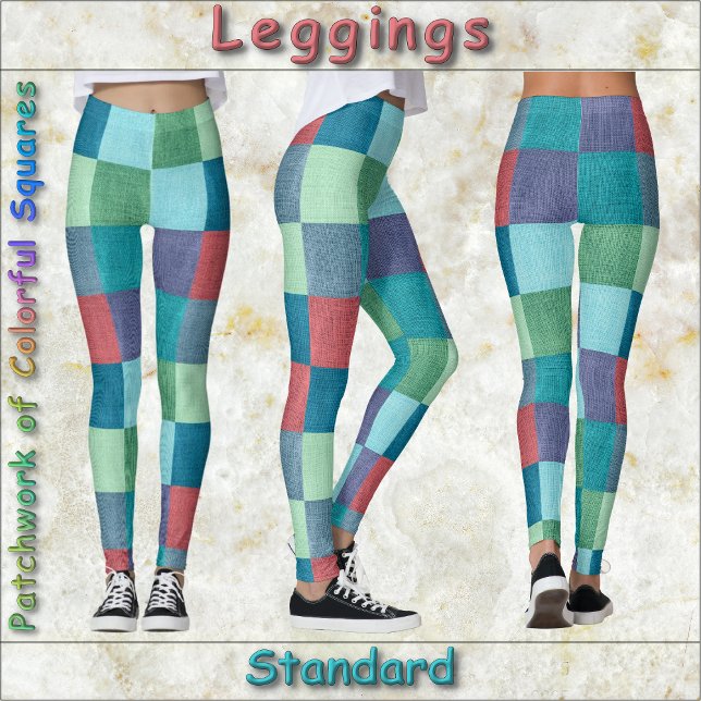 LEGGINGS - Color Blocks - Standard (Creator Uploaded)