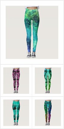 Leggings-Colorful, cool and funky