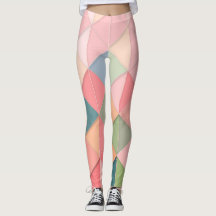 leggings colorful geometry