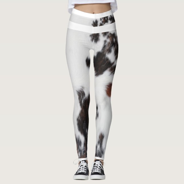 Leggings - Cowhide Designer (Front)