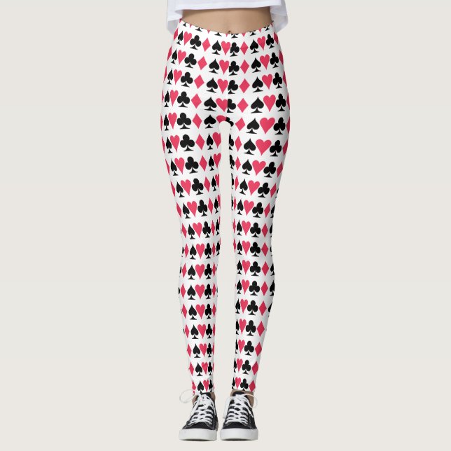 Leggings Created for Women who Play Bridge (Front)