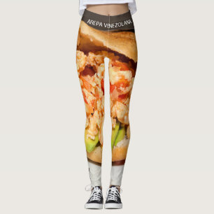 LEGGINGS DE AREPA VENEZOLANA.