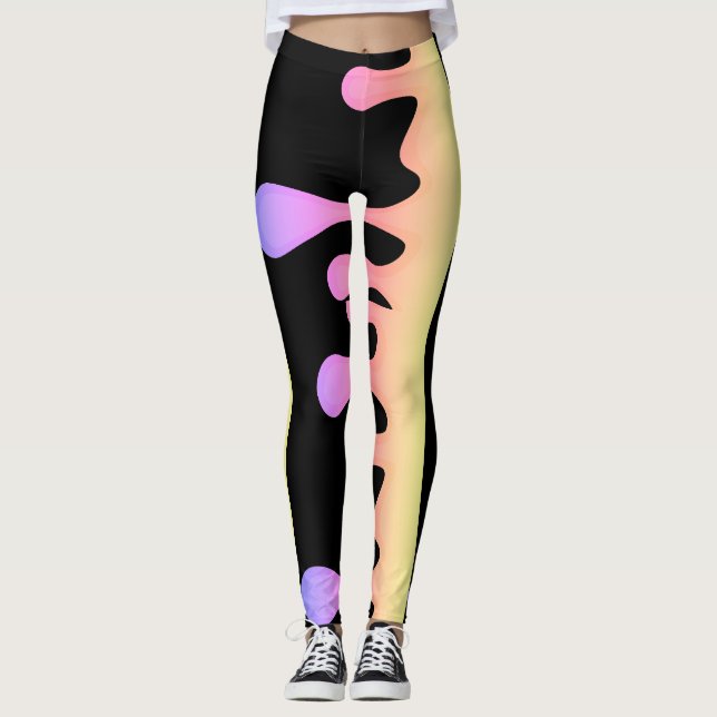 LEGGINGS dripping (Front)