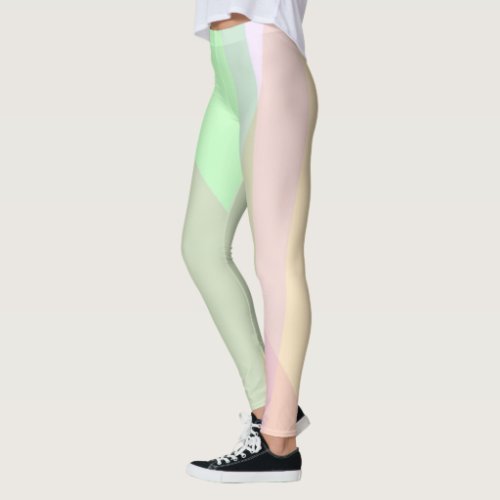 Leggings _ Floral Pastels