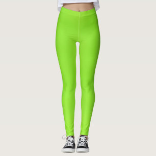 Leggings ~ fluoro green
