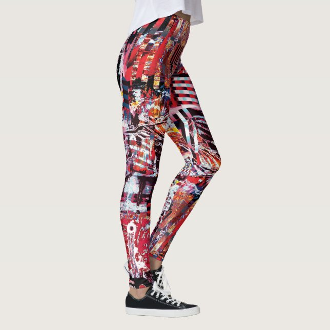 Leggings – Fragmented Pulse (Right)