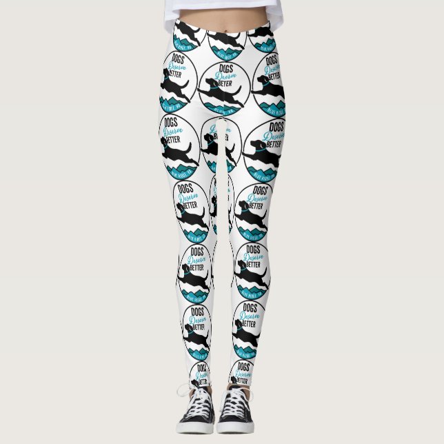 Leggings - Full Color Logo (Front)