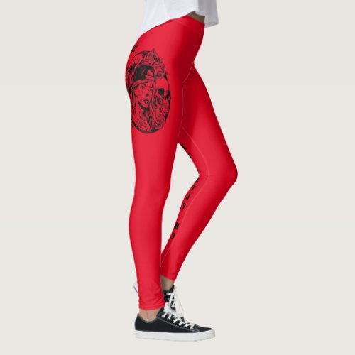 Leggings I Love My VNVLV MC Man Supporter