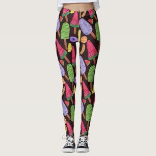 Leggings Ice cream pattern   Lollies pattern   lollipop 4