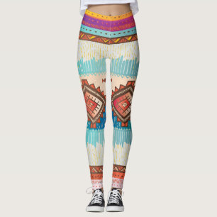Leggings Indian fabric pattern
