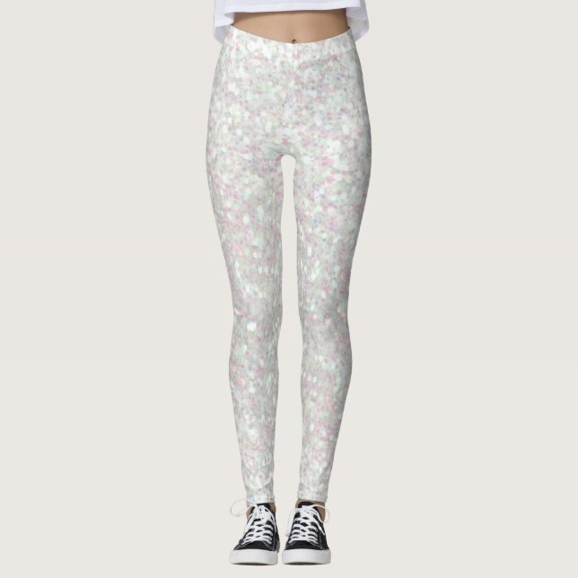 Leggings - Iridescent Glitter (Front)