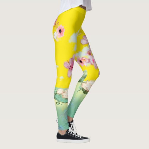 Leggings Koi Fish Pound Yoga Pants