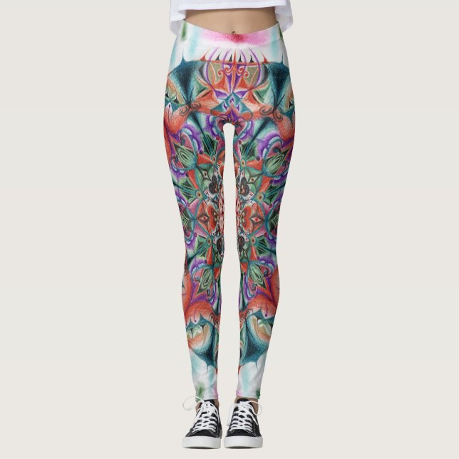 Leggings Mandala Pluto (Front)