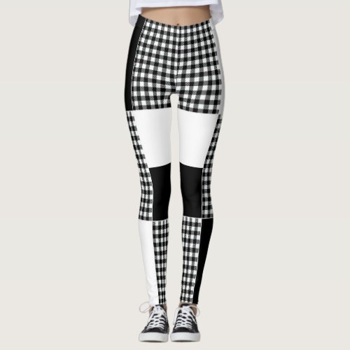 Leggings Motif de formes gomtriques modernes