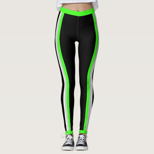 Leggings Neon Green Running Pants