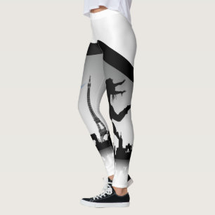 Leggings of Paris and the Eiffel Tower