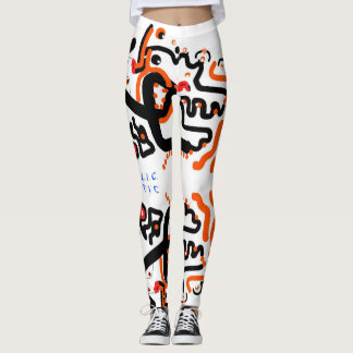 Leggings " Ojos di Surreo Mirroris" by Jacob Keum