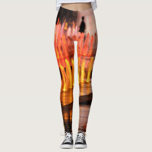 Leggings photo, male silhouette