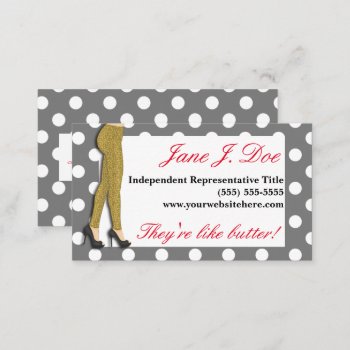 Leggings Sales  Leopard Print Business Card by hkimbrell at Zazzle