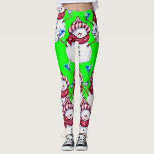 leggings snowman