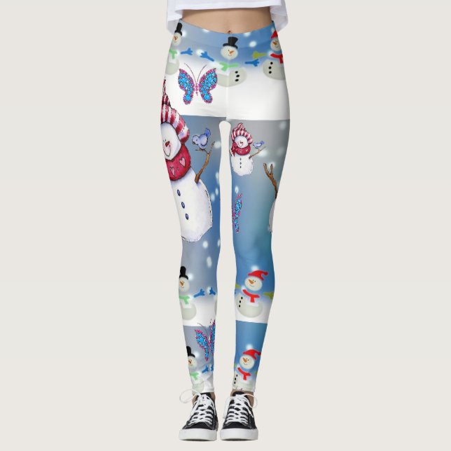 leggings snowman (Front)