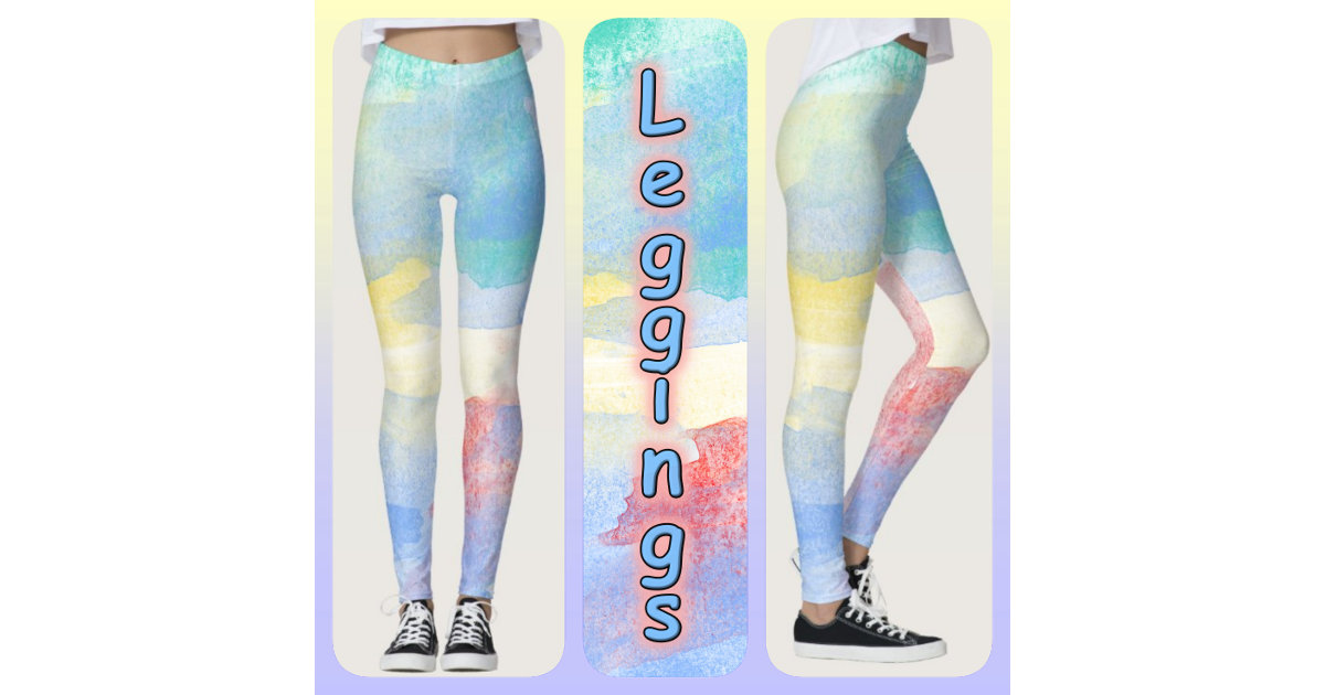 Pop Colors  Colorful Leggings - Prachelle