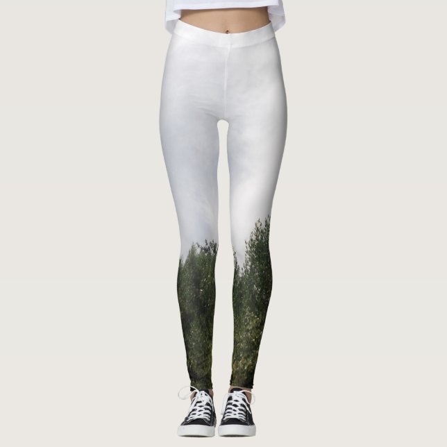 LEGGINGS STRETCH WOMENS ART AND DESIGN  (Front)