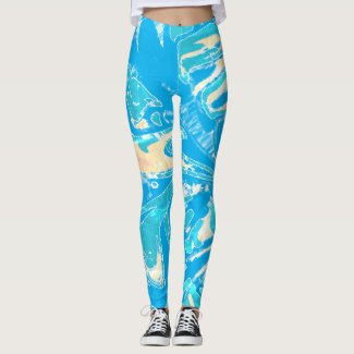 Leggings Waves Full