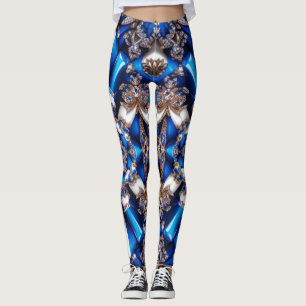Leggings with Argentinian Colors design