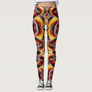 Leggings with Belgian Colors design