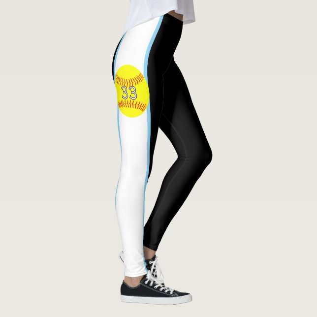 Leggings with Custom Number (Right)