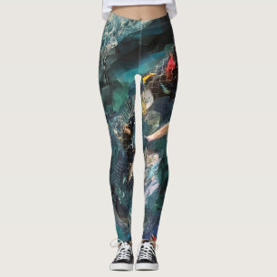 Leggings with Fishing Net