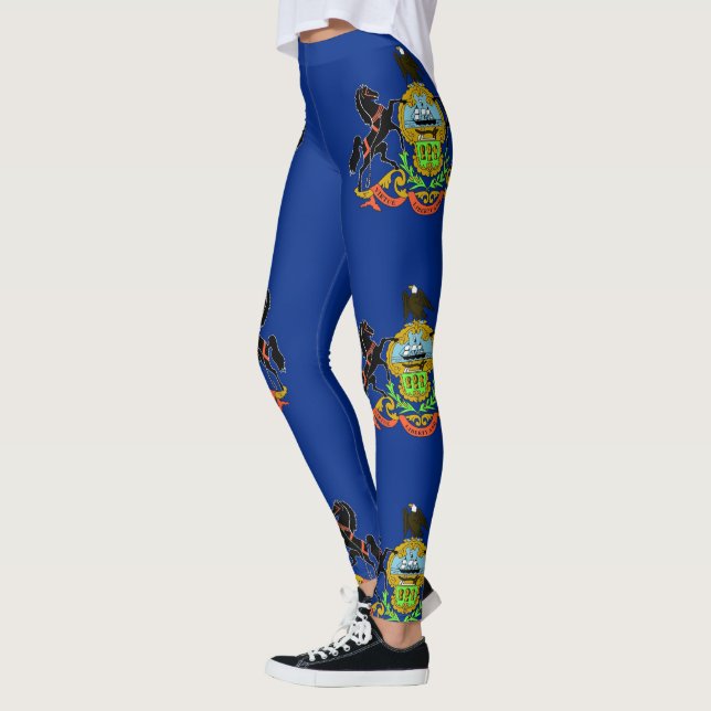 Leggings with flag of Pennsylvania, USA (Left)