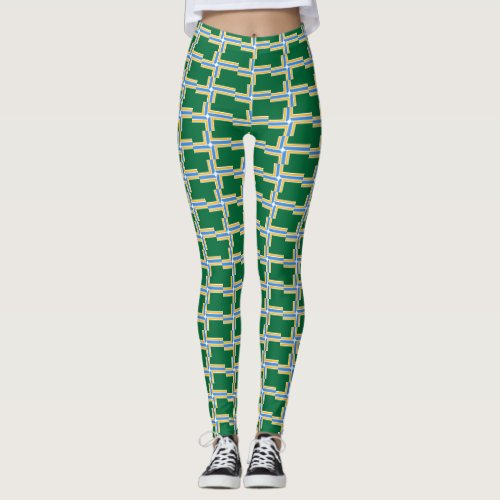 Leggings with flag of Portland City USA