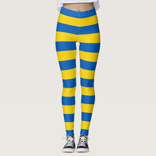 Leggings with flag of Ukraine