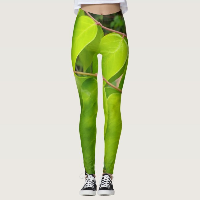 Leggings with nature (Front)