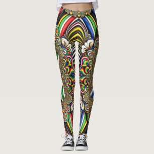 Leggings with South African Colors design