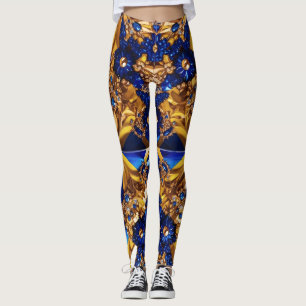 Leggings with Sweden Colors design