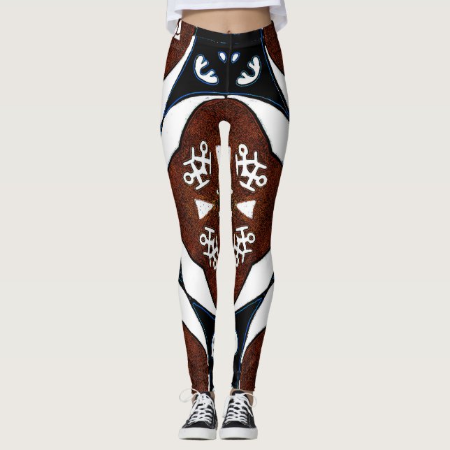 Leggings with the same pattern! (Front)